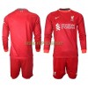 Original Trikotsatz Liverpool Heimtrikot 2021-22 Langarm Für Kinder